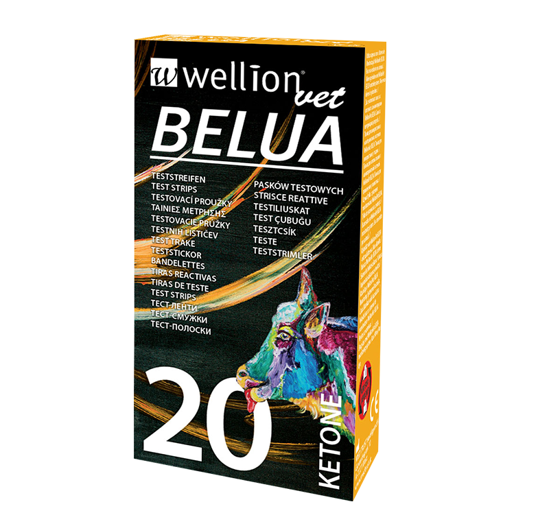 WellionVet BELUA Ketonteststreifen für Kühe