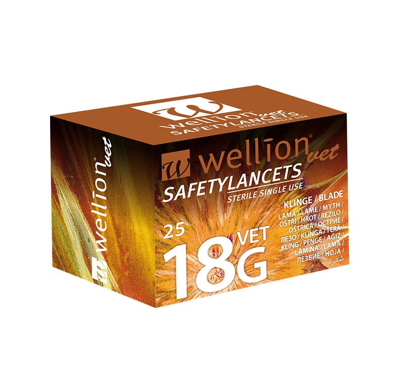 WellionVet Safetylancets 18G